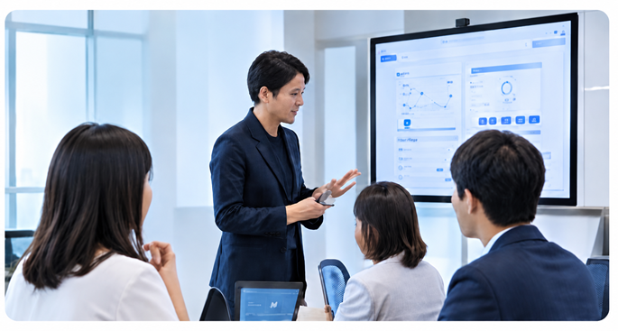 AIアプリ開発伴走支援のイメージ